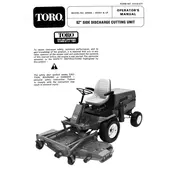 Toro 62-inch 30564 Mower manual cover