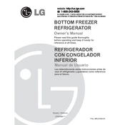 LG LFX23961SB Refrigerator manual cover