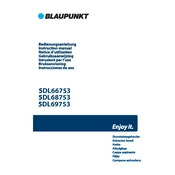 Blaupunkt 5DL66753 manual cover