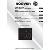 Hoover HIED430B manual cover