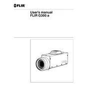 Flir GF300 a Camera manual cover