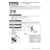 Sealey PTB40506.V2 Chest manual cover