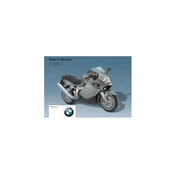 BMW K 1200 S 2004 Motorcycle manual cover