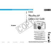 Canon PowerShot G2 manual cover