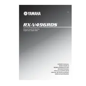 Yamaha RX-V496RDS Receiver manual cover