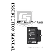 Campbell Scientific CFM100 CompactFlash Module manual cover