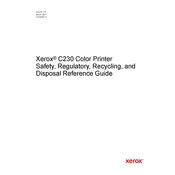 Xerox C230 Printer manual cover