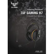 ASUS TUF GAMING H7 Headphones manual cover