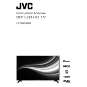 JVC LT-39C460 manual cover