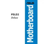 ASUS P5LD2 Deluxe Motherboard manual cover