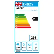 Indesit Ecotime DFG 15B1 Dishwasher