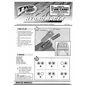 Tyco Mattel RC 6V Hydro Racers 92141 Toy manual cover