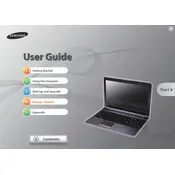 Samsung NP-RV511-A01US Laptop manual cover