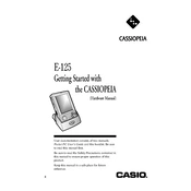 Casio Cassiopeia E-125 Pocket PC