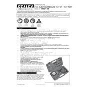 Sealey VSE211.V4 Kit manual cover