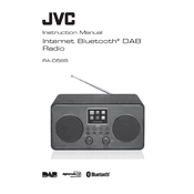 JVC RA-D58B manual cover