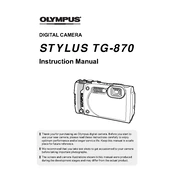 Olympus TG-870 manual cover