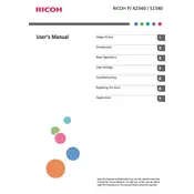 Ricoh PJ S2340 Projector manual cover