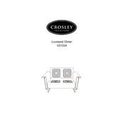 Crosley CO1024 Glider manual cover