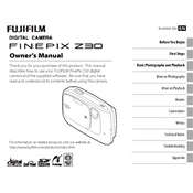 Fujifilm FinePix Z30 Camera manual cover