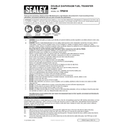 Sealey TP6918 Pump manual cover