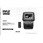 Pyle PLD76 Monitor manual cover