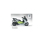 BMW C evolution 2017 Scooter manual cover