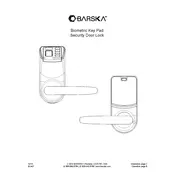 Barska EA12442 Door Lock manual cover