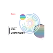 Canon Color Bubble Jet S820 manual cover