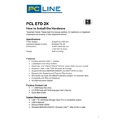 PC Line PCL EFD 2X manual cover