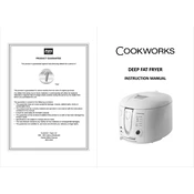 Cookworks 1471982 HY-8501 Fryer manual cover