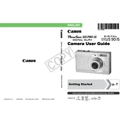 Canon Digital IXUS 90 IS manual cover