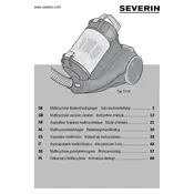 Severin MY 7114 Vacuum manual cover