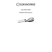 Cookworks 4237147 EK-120 Knife manual cover