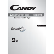 Candy GCC 591NB-80 manual cover