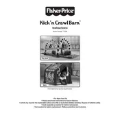 Fisher Price Mattel Kick n Crawl Barn 71699 Toy manual cover