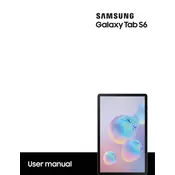 Samsung Galaxy Tab S6 Sprint SM-T867UZAASPR Tablet manual cover