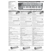 Bontempi 15 3100 Electronic Mini Keyboard manual cover