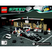 LEGO 75911-2 Construction Set manual cover