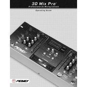 Peavey 3D Mix Pro Mixer manual cover