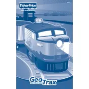 Fisher Price Mattel GeoTrax Oceanside Flier G5546 Toy manual cover