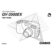 Casio QV3500EX Camera manual cover