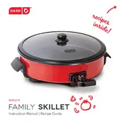 Dash DRG214 Family Skillet manual cover