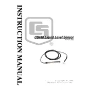 Campbell Scientific CS440 Sensor manual cover