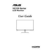 ASUS VX229H-W Monitor manual cover