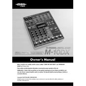 Roland M-10DX manual cover