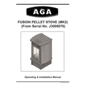 AGA Fusion Pellet Stove MK2 Stove manual cover