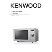 Kenwood K23MSS15 manual cover