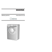 Hoover WMH148DF 1-80 manual cover