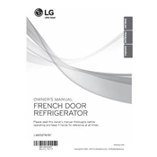 LG LMXS27676D Refrigerator manual cover